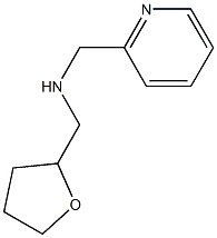 pyridin-2-yl-N-(tetrahydrofuran-2-ylmethyl)methanamine Struktur