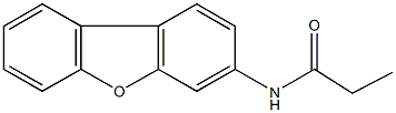 N-dibenzo[b,d]furan-3-ylpropanamide Struktur