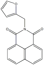 2-(2-furylmethyl)-1H-benzo[de]isoquinoline-1,3(2H)-dione Struktur