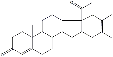 6b-acetyl-4a,6a,8,9-tetramethyl-3,4,4a,4b,5,6,6a,6b,7,10,10a,11,11a,11b,12,13-hexadecahydro-2H-indeno[2,1-a]phenanthren-2-one