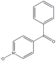 (1-oxido-4-pyridinyl)(phenyl)methanone Struktur