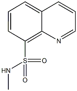 N-methyl-8-quinolinesulfonamide Struktur