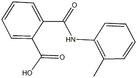 2-(2-toluidinocarbonyl)benzoic acid Struktur