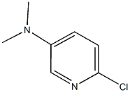 N-(6-chloropyridin-3-yl)-N,N-dimethylamine Struktur