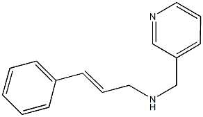 N-cinnamyl-N-(3-pyridinylmethyl)amine Struktur