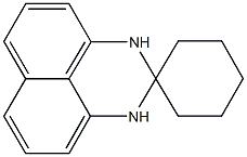 2,3-dihydrospiro(1H-perimidine-2,1'-cyclohexane) Struktur