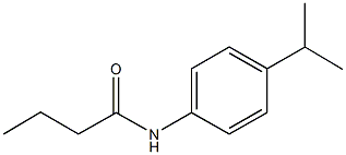 N-(4-isopropylphenyl)butanamide Struktur