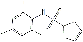 N-mesityl-2-thiophenesulfonamide Struktur