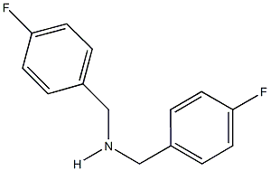 N,N-bis(4-fluorobenzyl)amine Struktur