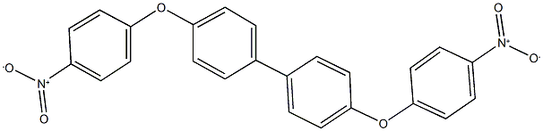 4,4'-bis{4-nitrophenoxy}-1,1'-biphenyl Struktur