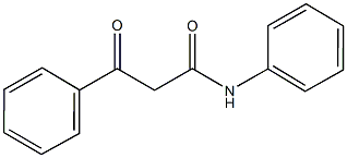 3-oxo-N,3-diphenylpropanamide Struktur