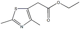 ethyl (2,4-dimethyl-1,3-thiazol-5-yl)acetate Struktur