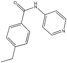 4-ethyl-N-(4-pyridinyl)benzamide Struktur