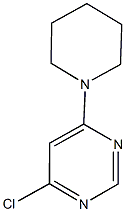 4-chloro-6-(1-piperidinyl)pyrimidine Struktur