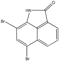 6,8-dibromobenzo[cd]indol-2-ol Struktur