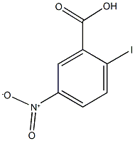 5-nitro-2-iodobenzoic acid Struktur