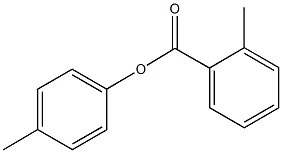 4-methylphenyl2-methylbenzoate Struktur