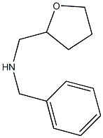 phenyl-N-(tetrahydrofuran-2-ylmethyl)methanamine Struktur