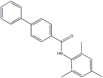 N-mesityl[1,1'-biphenyl]-4-carboxamide Struktur