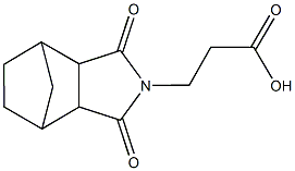 3-(3,5-dioxo-4-azatricyclo[5.2.1.0~2,6~]dec-4-yl)propanoic acid Struktur