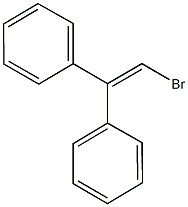 (2-bromo-1-phenylvinyl)benzene Struktur