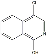 4-chloro-1-isoquinolinol Struktur