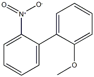 2-nitro-2'-methoxy-1,1'-biphenyl Struktur