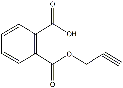 2-[(prop-2-ynyloxy)carbonyl]benzoic acid Struktur