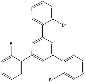 2',2'',2'''-tribromo-1,1':3,1'':5,1'''-quaterphenyl Struktur