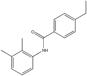 N-(2,3-dimethylphenyl)-4-ethylbenzamide Struktur