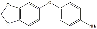 4-(1,3-benzodioxol-5-yloxy)phenylamine Struktur