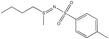 N-[butyl(methyl)-lambda~4~-sulfanylidene]-4-methylbenzenesulfonamide Struktur