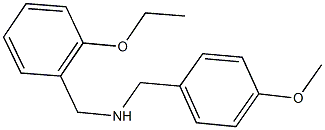 N-(2-ethoxybenzyl)-N-(4-methoxybenzyl)amine Struktur