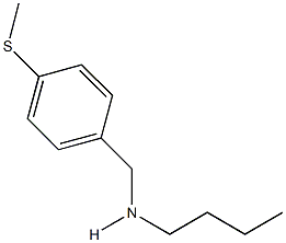 N-butyl-N-[4-(methylsulfanyl)benzyl]amine Struktur