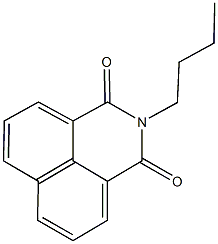 2-butyl-1H-benzo[de]isoquinoline-1,3(2H)-dione Struktur