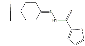 N'-(4-tert-butylcyclohexylidene)-2-furohydrazide Struktur