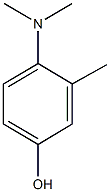 4-(dimethylamino)-3-methylphenol Struktur