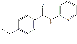 4-tert-butyl-N-(2-pyridinyl)benzamide Struktur