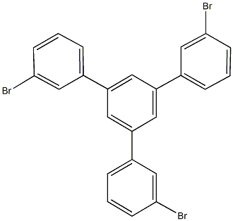 3',3'',3'''-tribromo-1,1':3,1'':5,1'''-quaterphenyl Struktur