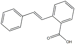 2-(2-phenylvinyl)benzoic acid Struktur