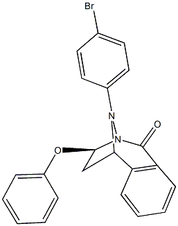 12-(4-bromophenyl)-10-phenoxy-9,12-diazatricyclo[7.2.1.0~2,7~]dodeca-2,4,6-trien-8-one Struktur