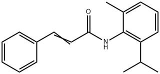 N-(2-isopropyl-6-methylphenyl)-3-phenylacrylamide Struktur