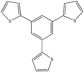 2-[3,5-di(2-thienyl)phenyl]thiophene Struktur