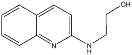 2-(2-quinolinylamino)ethanol Struktur