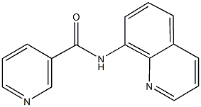 N-(8-quinolinyl)nicotinamide Struktur