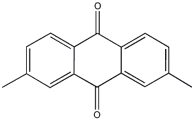 2,7-dimethylanthra-9,10-quinone Struktur