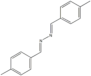 4-methylbenzaldehyde (4-methylbenzylidene)hydrazone Struktur