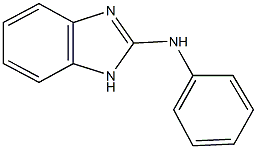 N-(1H-benzimidazol-2-yl)-N-phenylamine Struktur