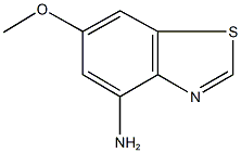 6-methoxy-1,3-benzothiazol-4-amine Struktur