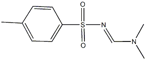 N-[(dimethylamino)methylene]-4-methylbenzenesulfonamide Struktur